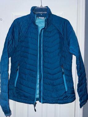 Columbia Teal Quilted Packable Jacket - Women's